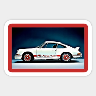 Carrera RS Sticker